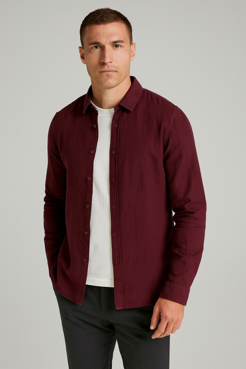Camisa Apollo Lituânia - puro linho